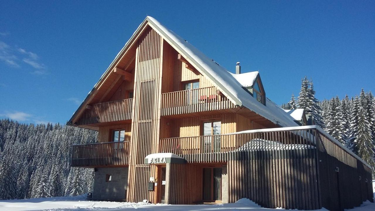 Hotel Jelka Pokljuka Goreljek ภายนอก รูปภาพ