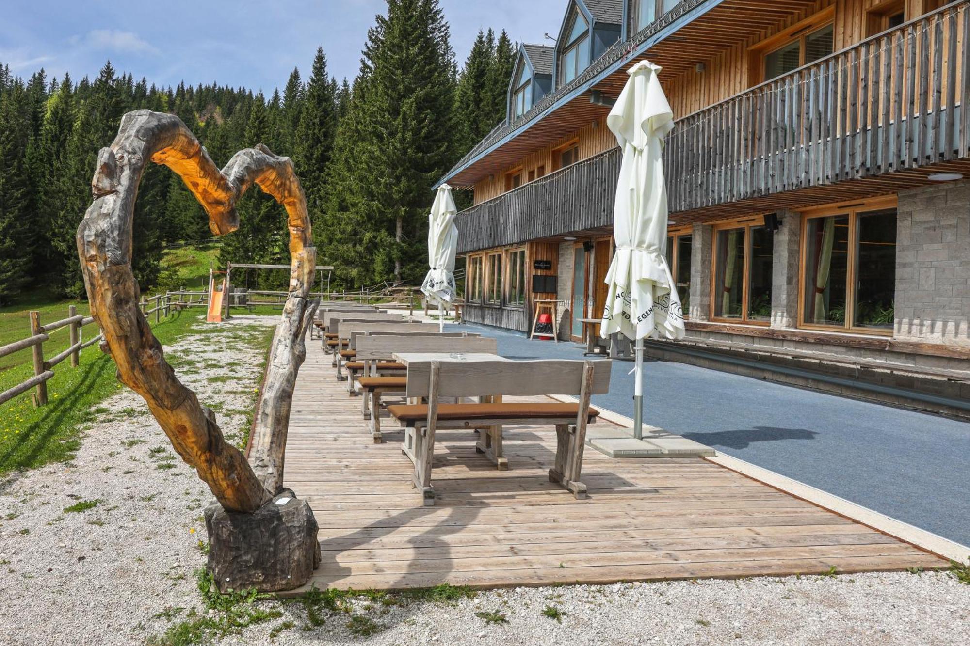 Hotel Jelka Pokljuka Goreljek ภายนอก รูปภาพ