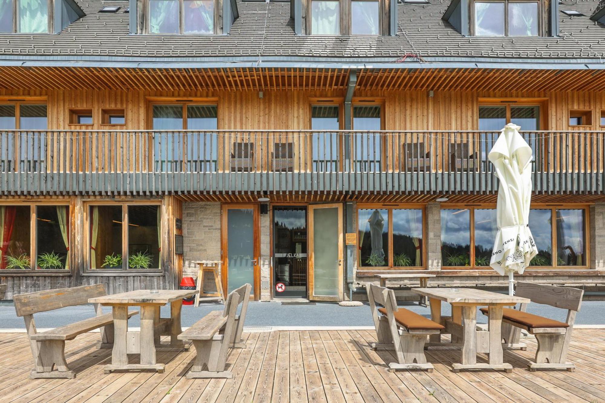 Hotel Jelka Pokljuka Goreljek ภายนอก รูปภาพ